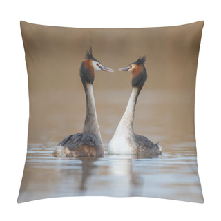 Personality  Red-necked Grebe Birds Pillow Covers