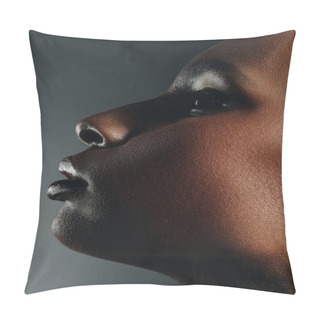 Personality  African American Girl  Pillow Covers