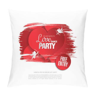 Personality  Valentines Day Poster Pillow Covers