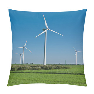 Personality  Wind Turbines Pillow Covers