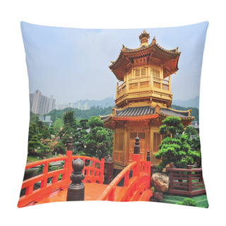 Personality  Hong Kong Garden Pillow Covers