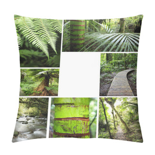 Personality  Forest Collage Pillow Covers
