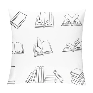 Personality  Book, Textbook, Library, Literature, Page Pillow Covers