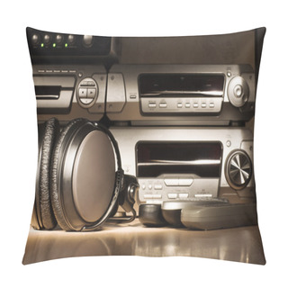 Personality  Audio Equipment Pillow Covers