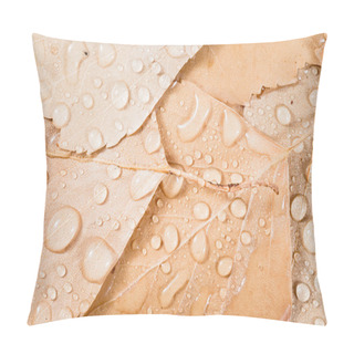 Personality  Background Of Leaves Pillow Covers