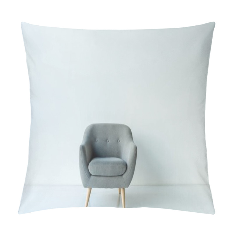 Personality  Empty armchair in room pillow covers