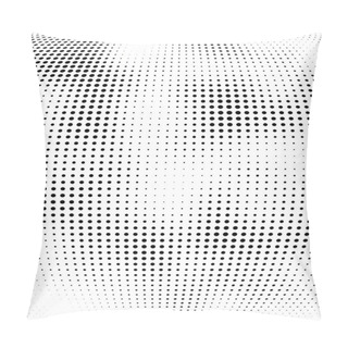 Personality  Abstract Halftone Radial Background Pillow Covers