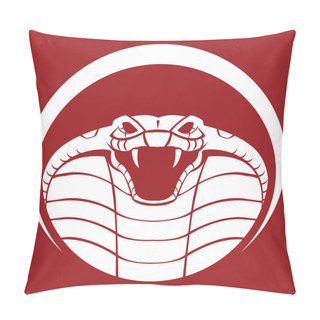 Personality  Illustration Of Cobra Emblem Pillow Covers