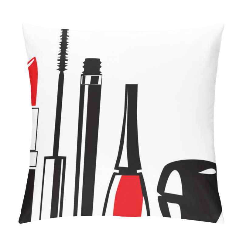 Personality  Various Cosmetics pillow covers