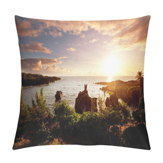 Personality  Picturesque View Of Hawaii Island Pillow Covers
