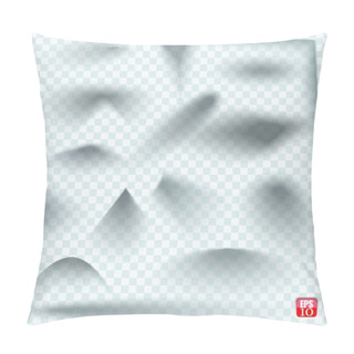 Personality  Set Of Transparent Realistic Paper Shadow Effects On Blank Sheet Of Paper. Elements  For Your Design. Pillow Covers