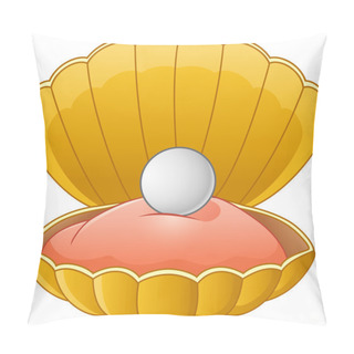 Personality  Cartoon Shell Pearl Pillow Covers