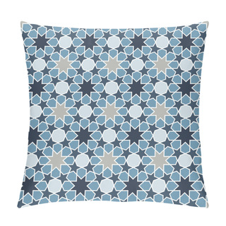Personality  Abstract Seamless Geometric Islamic Mosaic Pillow Covers