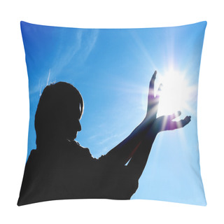 Personality  Touch To Sun Pillow Covers