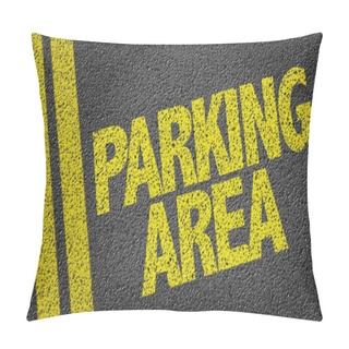 Personality  Parking Area On The Road Pillow Covers