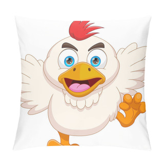 Personality  Angry Cute Chicks Cartoon Pillow Covers