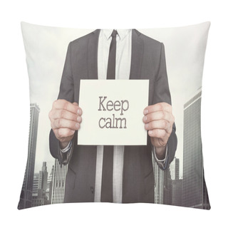 Personality  Keep Calm On Paper  Pillow Covers