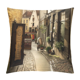 Personality  Street Of Tallinn Pillow Covers