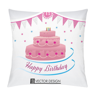 Personality  Happy Birthday Pillow Covers