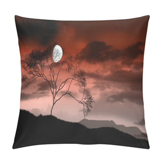 Personality  The Full Bright Moon. Pillow Covers