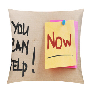 Personality  You Can Help Concept Pillow Covers