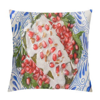 Personality  Chiles En Nogada Mexican Food Pillow Covers