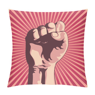 Personality  Clenched Fist Pillow Covers