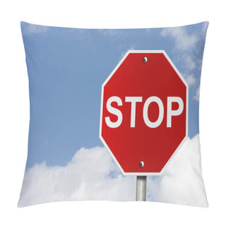 Personality  Stop Sign Pillow Covers