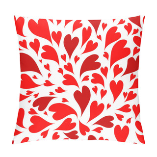 Personality  Seamless Pattern With Valentine Hearts For Your Design Pillow Covers