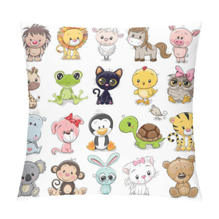 Personality  Set Of Cute Animals  Pillow Covers