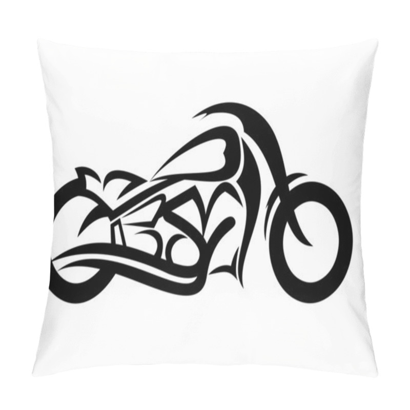 Personality  Motorcycle sketch pillow covers