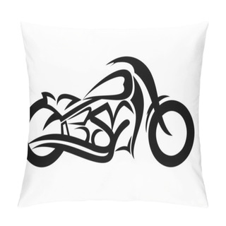 Personality  Motorcycle Sketch Pillow Covers
