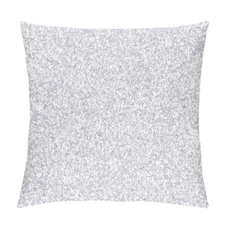Personality  White Silver Glitter Sparkle Texture Pillow Covers
