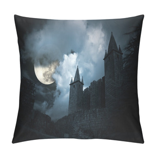 Personality  Mysterious Medieval Castle Pillow Covers