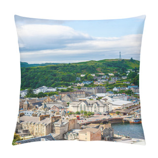 Personality  Panorama Of Oban, A Resort Town Within The Argyll And Bute Council Area Of Scotland. Pillow Covers