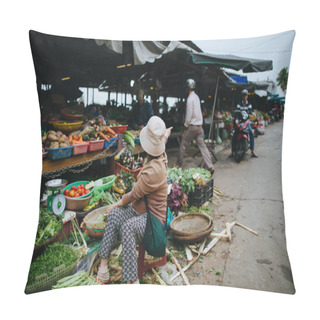 Personality  Grocery Market Pillow Covers