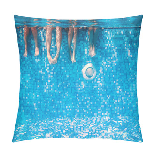 Personality  Children's And Adults Legs Underwater Pillow Covers