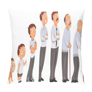 Personality  Generations Men Pillow Covers