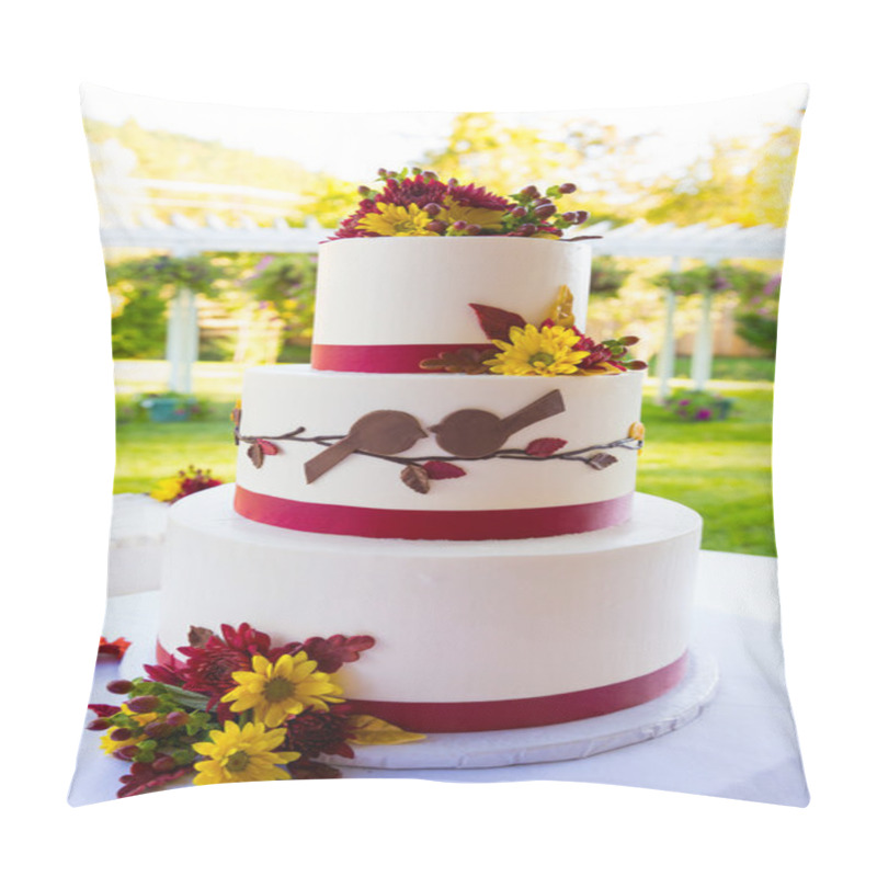 Personality  Wedding Cake Detail Pillow Covers