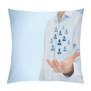 Personality  Human Resources And Customer Care Pillow Covers