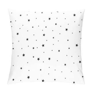 Personality  Modern Geometric Star Pattern Background. Celebration, Falling Golden Abstract Decoration For Party, Birthday Celebrate, Anniversary Or Event, Festival Decor. Illustration - Vector Pillow Covers