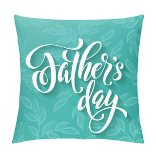 Personality  Father's Day Greeting Card With Paisley Pattern. Pillow Covers