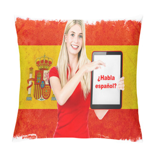 Personality  Spanish Language Learning Concept Pillow Covers