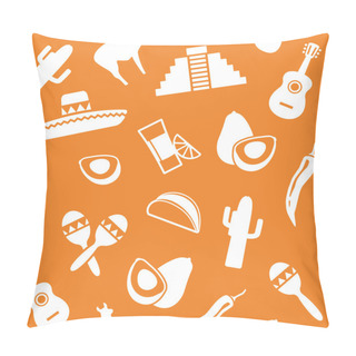 Personality  Mexican Background Pillow Covers