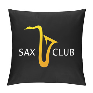 Personality  Style Logo For Sax Club Pillow Covers