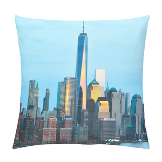 Personality  New York City Manhattan Skyline Pillow Covers