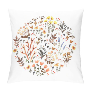 Personality  Autumn Plants Pillow Covers