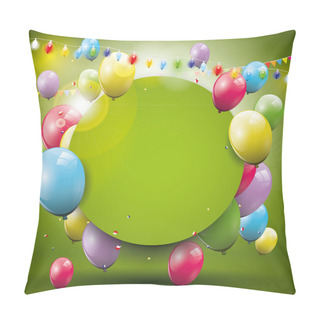 Personality  Birthday Background Pillow Covers