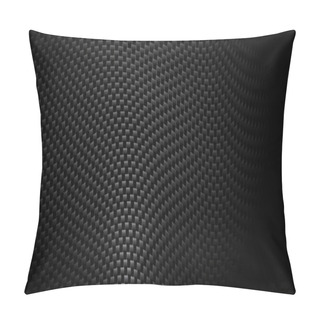 Personality  Carbon Fiber Texture In 3d Style Background Pillow Covers