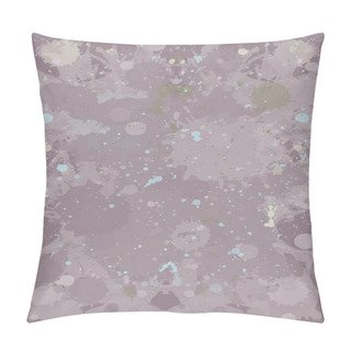 Personality  Watercolor Paint Splashes Background Pillow Covers
